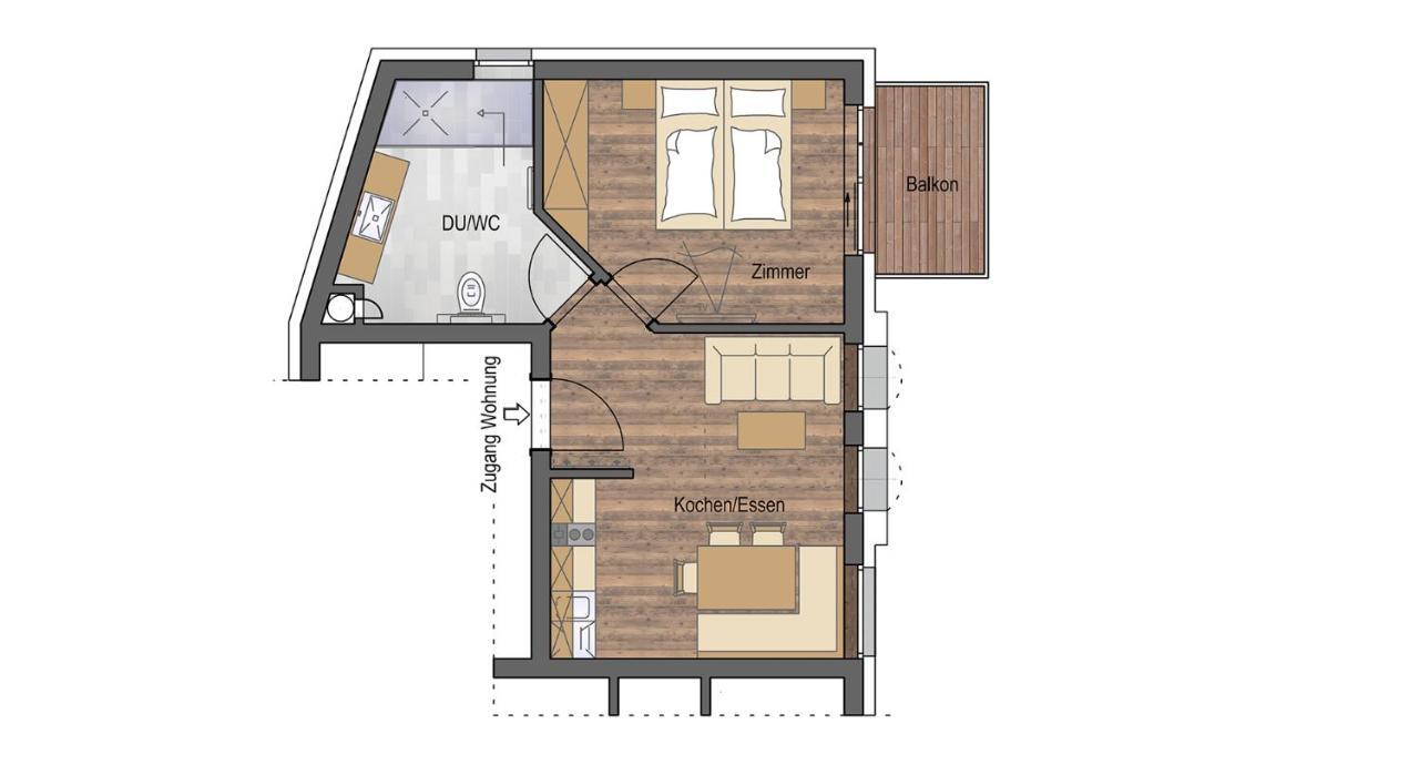 Palazi Apartments & Spa Nauders Eksteriør billede